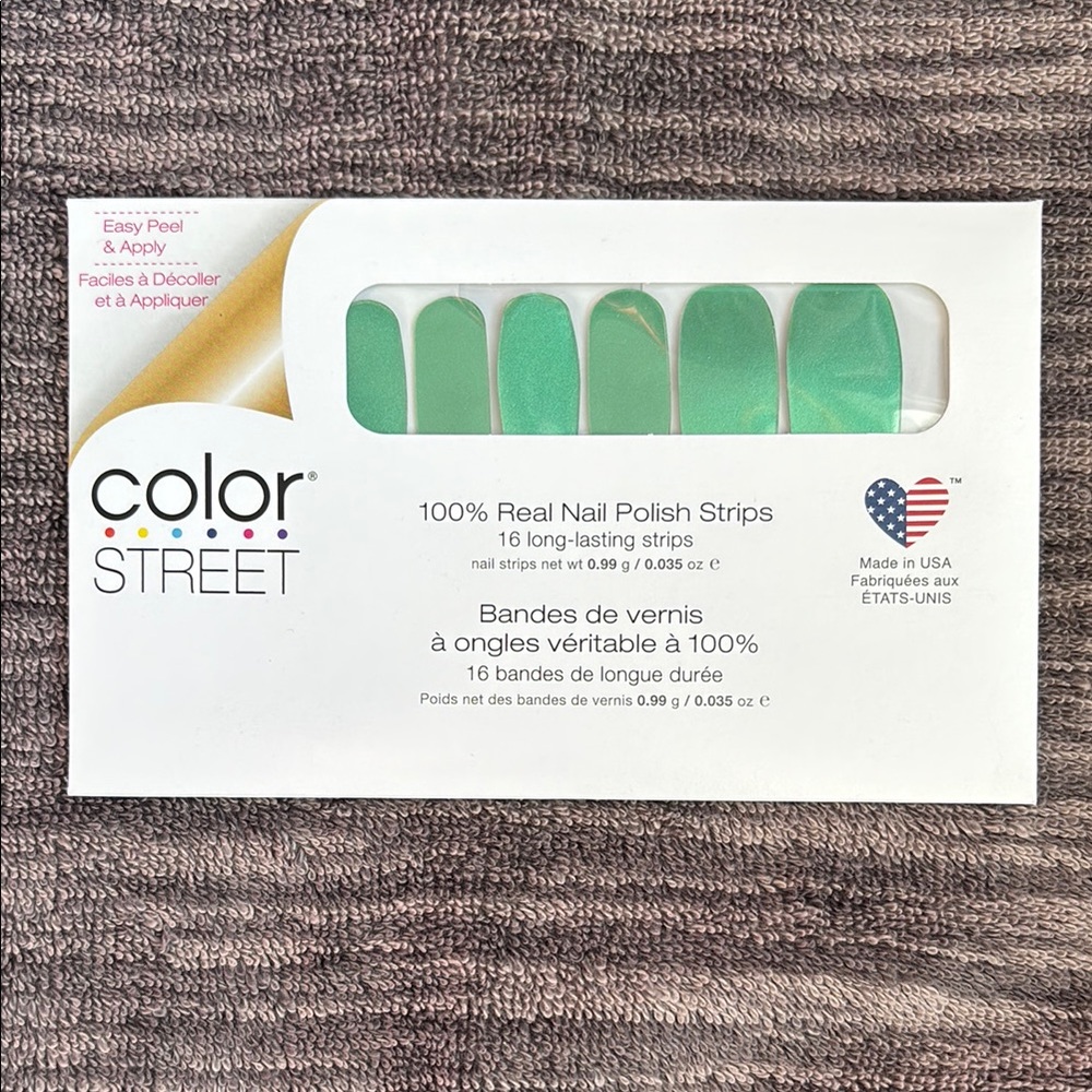 Color Street Green Nail Polish Strips viva la vida